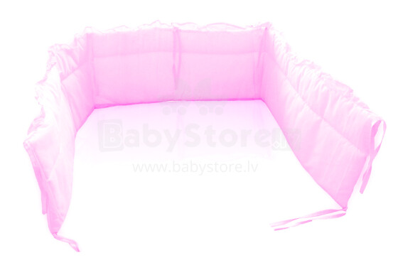 MimiNu Pink Bed bumper 180 cm