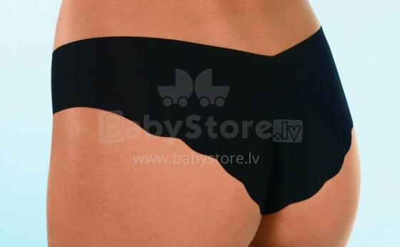 Naturana Briefs Beige Invisible Touch Cotton 4574 Slip Black