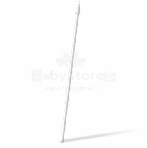 White flagpole 238 cm