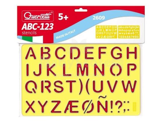 Quercetti Educational stencils Izglītības trafareti