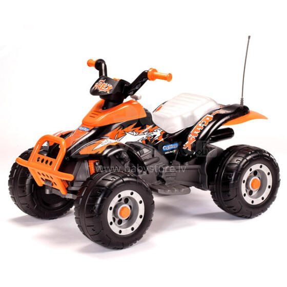 Электромобиль PEG-PEREGO Corral T-Rex Black/Orange