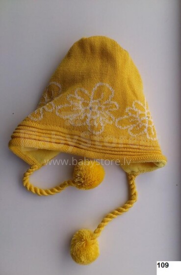 LENNE '14 - Детская тёплая шапочка для девочек Polly Аrt.13385 (50-56cm) цвет 109