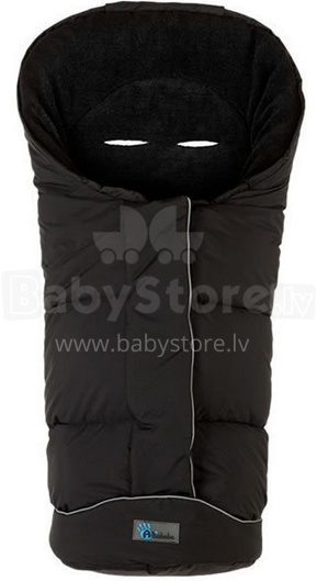 ALTABEBE Mountain Footmuff AL2204 - 03 Blackpanther - black/black Baby Sleeping Bag