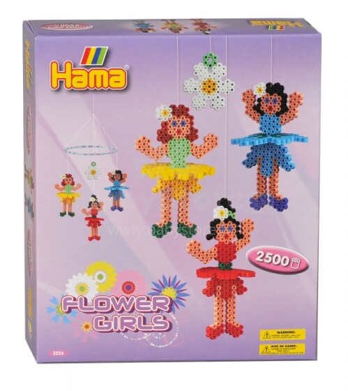 Hama 3226H  MIDI 3D Suspended Flower Girls