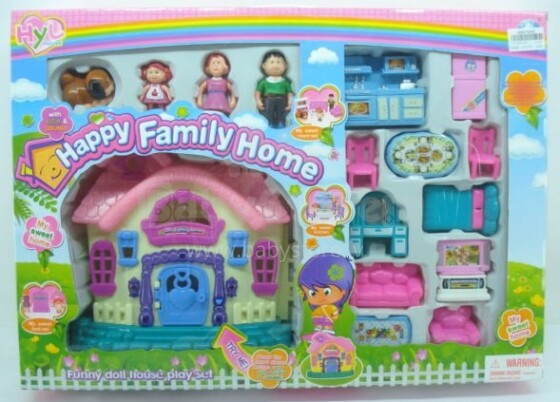 4KIDS Art.8046 Happy Family Home