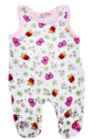 Kids LadyBug Dots 441007 Детские Хлопковые Ползунки