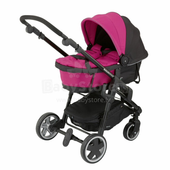 Kiddy '15 Click'n Move 3 Carry Cot Col. Pink