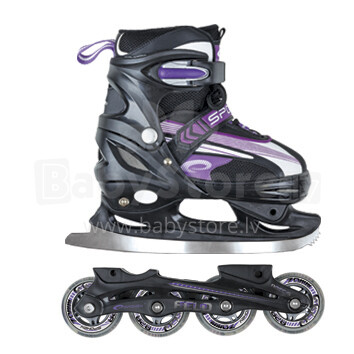 Spokey Felo Replacable Ice/Roller Skates 83222 Мультифункциональные коньки для фигурного катания