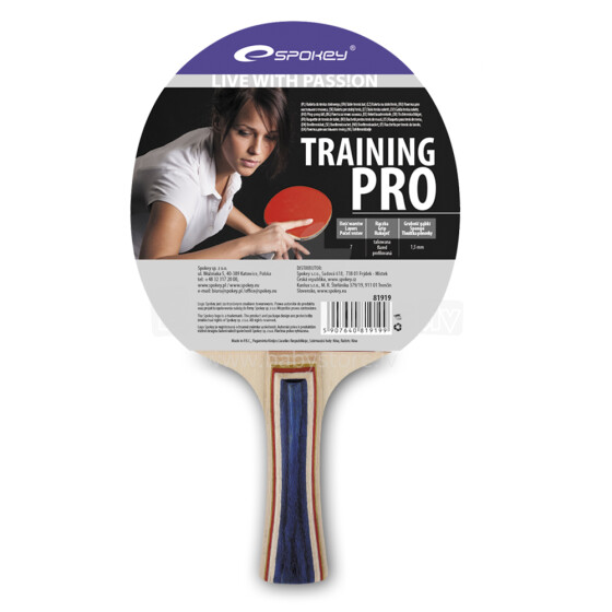 Spokey Trainig Pro Art. 81919 Table tennis recket