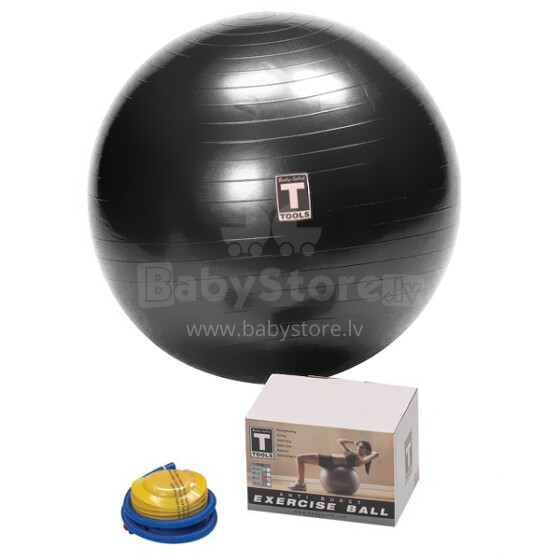 Gymnastikball Fitnessball Sitzball Art.55447805 Black Fitness Ball 65 cm