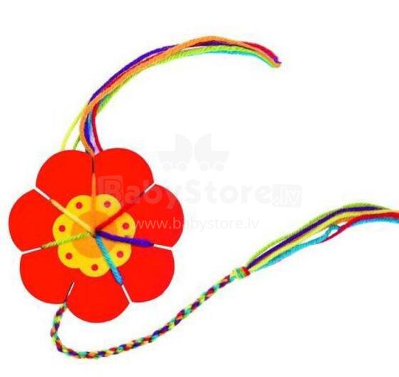 Goki VG58616 Knitting flower, knitting clover