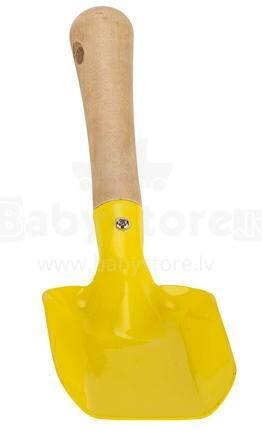 Goki VG63929 Metal mini sand shovel with wooden handle