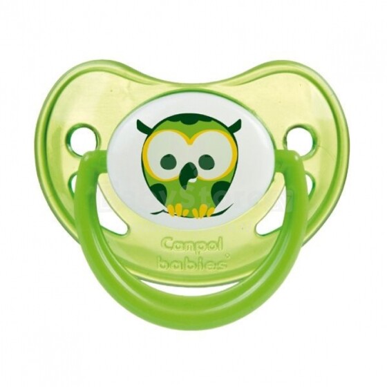 Canpol babies Art.22/500 Silicone soother, night 0-6m, glow in the dark