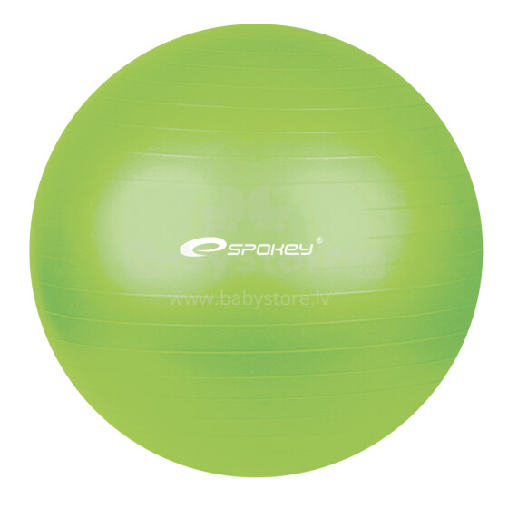 Spokey Fitball Art. 928898 Гимнастический фитбол-мяч с насосом 75 см, для занятий аэробикой, финтесом, Боботом..