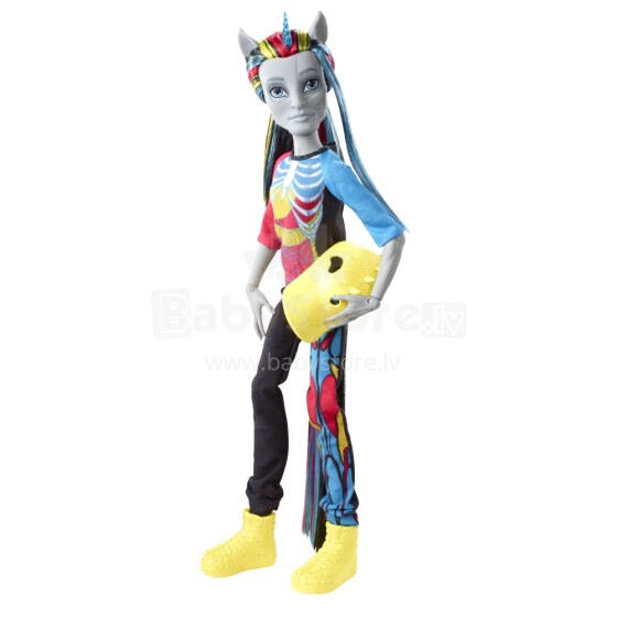 Mattel Monster High CCB45 Freaky Fusion Neighthan Rot