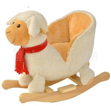Babygo Sheep Rocker Plush Animal Art.73810