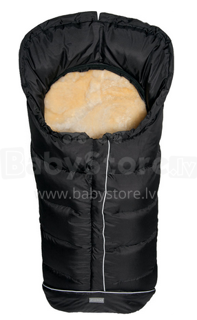Fillikid Art.5670-06 Everest Black duck down & lambskin sleeping bag