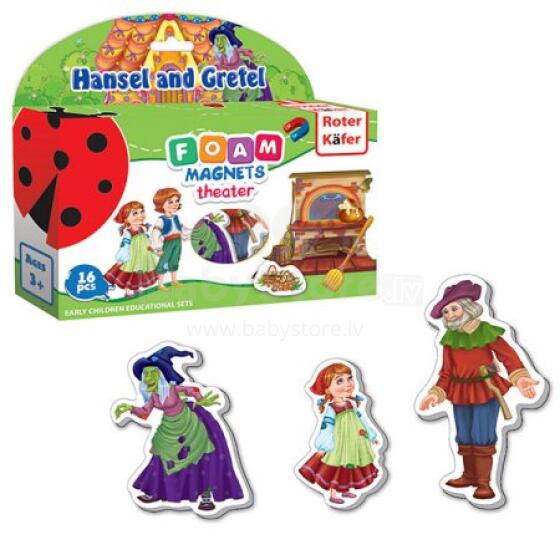 Roter Käfer Art.RK2102-03 Magnētu teātris Ansītis un Grietiņa (Vladi Toys)