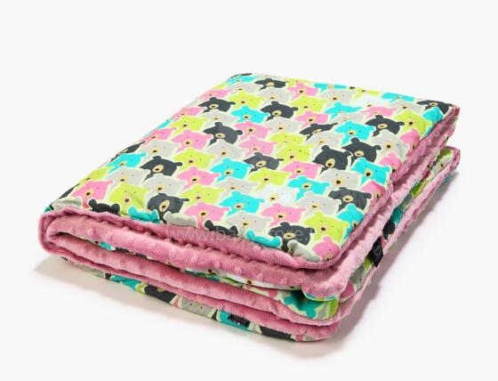 La Millou Art. 83460 Toddler Blanket Polar Bears Dutsy Rose