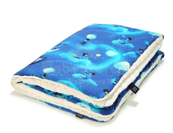 La Millou By Magdalena Rozczka Art. 83484 Toddler Blanket Kolekcja Ksiezycowa Ecru Augstākās kvalitātes divpusēja sedziņa (80x100 cm) 