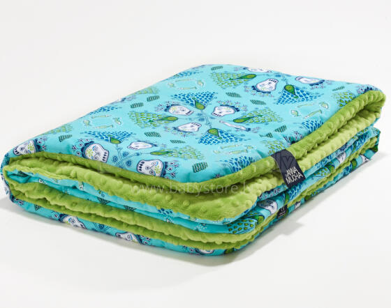 La Millou By Anna Mucha Art. 83537 Preschooler's Blanket Indigo