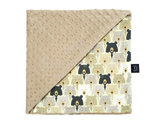 La Millou Art. 83564 Light Blanket L Pure Bears Latte