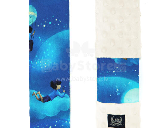 La Millou By Magdalena Rozczka Art. 84319 Seatbelt Cover Kolekcja Ksiezycowa&Ecru Drošības jostas apvalki
