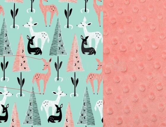 La Millou Art. 84331 Seatbelt Cover Mint Bambi&Coral Drošības jostas apvalki