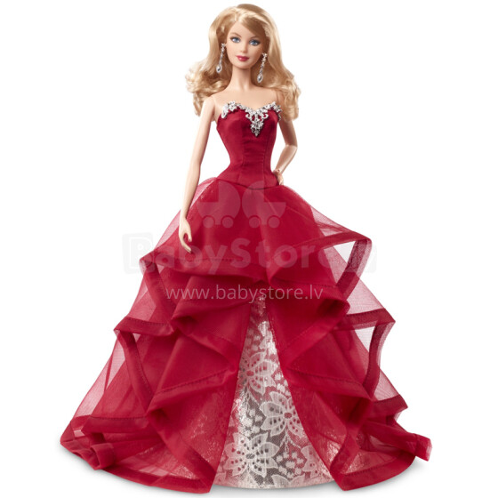 Mattel Holiday Doll 2016 CHR76  'In the red evening dress'
