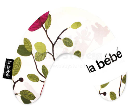 La Bebe™ Mimi Nursing Cotton Pillow Art.3321 Spring Bud Travel pillow, 19x46 sm