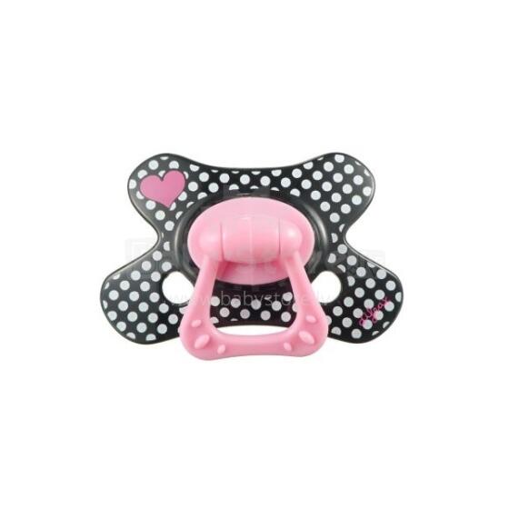 Soother 346 (12+ months) Black/ purple transparent