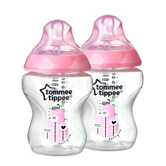 TOMMEE TIPPEE Closer To Nature  2X260 ml rose