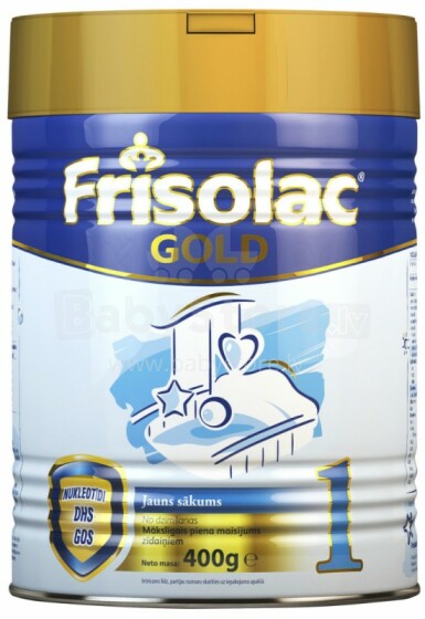 Frisolac Gold 1 FA71 milk mixture from 0 to 6 months 400g