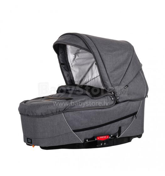 Emmaljunga '17 City Carrycot Supreme Art. 26709 Lounge Grey