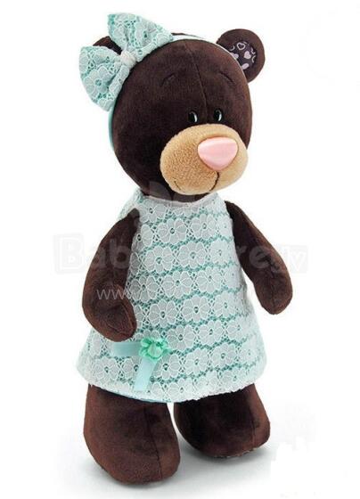 Orange Toys Choco&Milk Milk standing in a mint dress Art. M5044/25 Pehme mänguasi Bear Milk (35 cm)