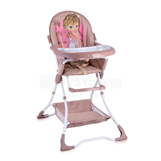 Lorelli&Bertoni Bravo Beige Princess Art.1010006 Barošanas krēsls