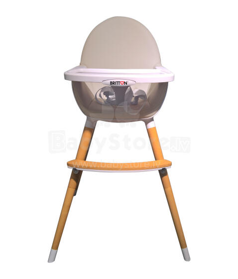 Britton Fika Art.B2130 Beige/Natural Legs  Söögitool