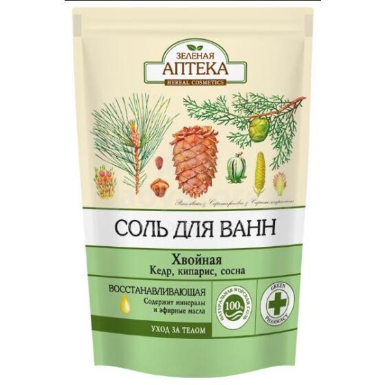 Zelonaja Apteka  Art.21900241 Vannas sāls Skuju,500gr