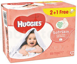 Huggies Soft Skin Triplo Art.41550213