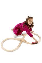 Melissa&Doug 8 Figure Train Set Art.10703  Puidust raudtee