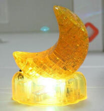 Crystal Puzzle Teddy 3D Art.101297 3D puzzle with backlight