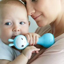 Alilo Smart Hare R1 Blue LV – Interactive Musical Developmental Toy for Children from 0+ with Latvian Voice