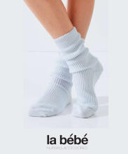 La bebe™ Wool Angora Socks Art.101878 Cream