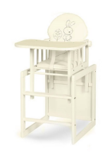Klups Agnieszka III De Luxe Rabbit ecru/white