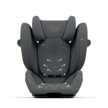 Cybex Solution G i-Fix 100-150cm, Monument Grey turvatool (15-50kg)