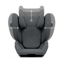 Cybex Solution G i-Fix 100-150cm, Monument Grey turvatool (15-50kg)