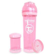 Twistshake Anti Colic Art.78261 Pastel Pink Külmavastane söötmisšeiker 330 ml