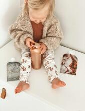 Twistshake Kid Cup Art.78284 Pastel Grey Kõva tilaga beebitass vanuses 12+ kuud, 360 ml