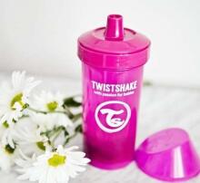 Twistshake Kid Cup Art.78284 Pastel Grey Kõva tilaga beebitass vanuses 12+ kuud, 360 ml