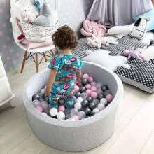 MeowBaby® Color Round Art.104178 Grey
